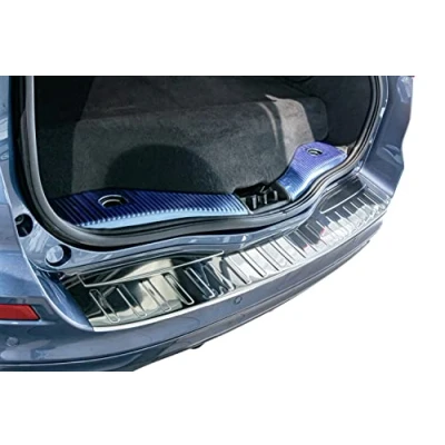 Abbildung von RECAMBO Ladekantenschutz für FORD Mondeo V TURNIER, ab 2014 Stoßstangenschutz, V2A rostfrei, Exklusive Optik, praktischer Schutz &amp; perfekte Passform