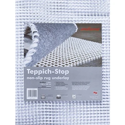 Abbildung von andiamo Teppich Stop Antirutschmatte für rutschfeste Unterlage, um ein Verrutschen des Teppichs zu verhindern Antirutschunterlage 120 x 180 cm