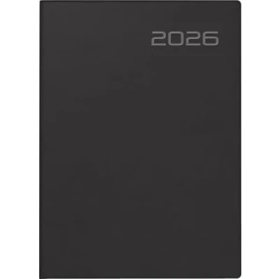 Abbildung von Rido Taschenkalender Technik III 10x14cm 1 Tag/Seite Balacron schwarz