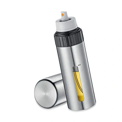 Abbildung von Küchenprofi TOSCANA Olivenölsprüher , Rostfreier Edestahl Ölsprüher Öl Sprüher 150ml Sprühflasche für Speiseöl Olivenöl Spray Mini