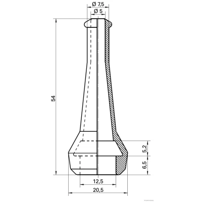 Abbildung von Steckverbinder HERTH+BUSS ELPARTS 50281050