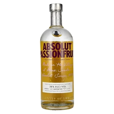 Abbildung von Absolut PASSIONFRUIT Flavored Vodka 38% Vol. 1l