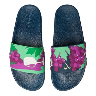 Abbildung von Dedoles Badeschuhe &amp; Hausschuhe viele lustige Designs Bücher Kaffee Katze Party Pizza Dackel Fuchs Panda Delfin Geschenk, Farbe:, Gr.: EU