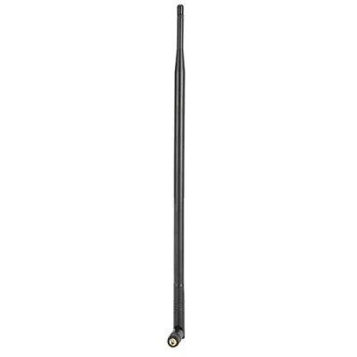 Abbildung von Dpofirs 12DBI High Gain Antenne, tragbare Dualband RP SMA WiFi Langstreckenantenne für WLAN Router, hochwertiger Adapter, schwarz