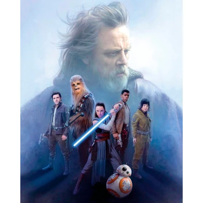 Abbildung von Komar Vliestapete &quot;Star Wars Last Hope&quot;, 200x250 cm (Breite x Höhe), Vliestapete, 100 Bahnbreite