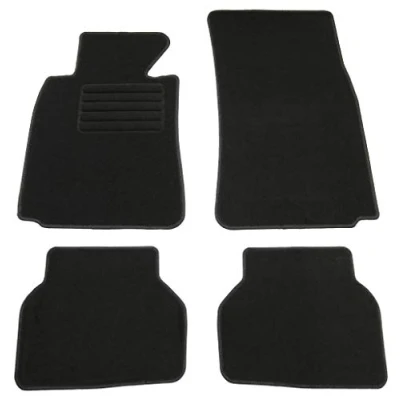 Abbildung von AD Tuning HG1822 Velours Fußmatten Set (4 teilig) Schwarz Passform Autoteppiche