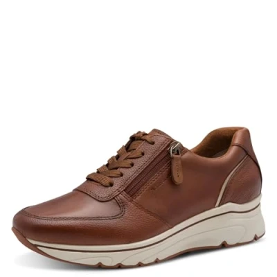 Abbildung von Tamaris Damen Klassische Ballerinas, Frauen Flats,TOUCHit Fußbett,Slip ons,klassisch elegant,Ballerinen,Pumps,Halbschuhe,Slipper,Muscat,36 EU