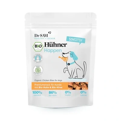 Abbildung von Dr. SAM Hühner Happen Snacks für deinen Hund