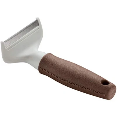 Abbildung von Hunter SPA Trimmstriegel mit Spezialklinge, für mittel bis langhaarige Hunde und Pferde, 17,5 x 7,5 cm, M