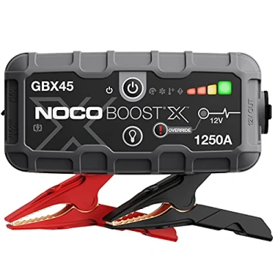 Abbildung von NOCO Boost X GBX45 1250A 12V UltraSafe Starthilfe Powerbank, Auto Batterie Booster, Tragbare USB Ladegerät, Starthilfekabel und Überbrückungskabel für bis zu 6,5 L Benzin 4,0 Dieselmotoren