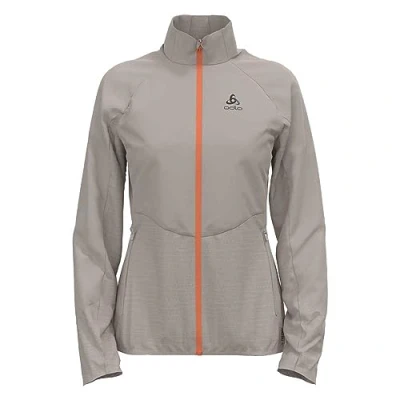 Abbildung von ODLO Essential Insulator Hybrid Hardshelljacke Silver cloud live wire, Damen, Größe: XL, wire