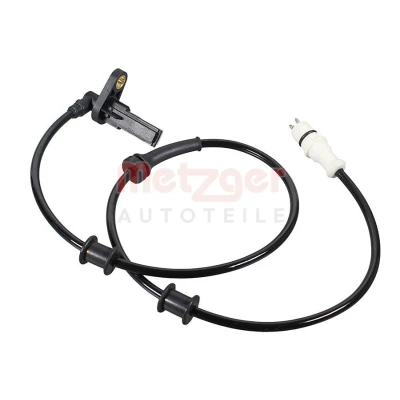 Abbildung von METZGER 09001531 ABS Sensor Hinterachse links 693mm RENAULT: Kangoo I, I Rapid