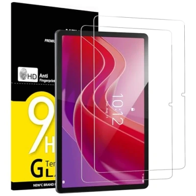 Abbildung von NEW&#039;C 2 Stück, Schutzfolie für Lenovo Tab M11 (11 Zoll) Panzer Schutz Glas Folie,9H Härte,HD Displayschutzfolie, 0.33mm Ultra klar