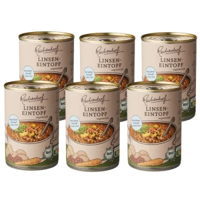 Abbildung von Reichenhof Bio Linsen Eintopf vegan, 6er Pack (6 x 400 g)