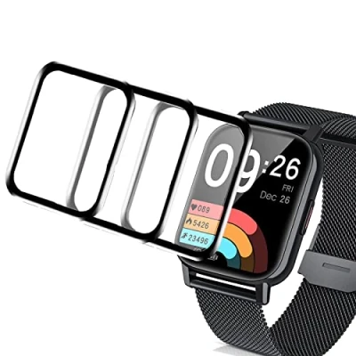 Abbildung von Onetuo Schutzfolie für AooDen 1.69 Zoll smartwatch, HD klar Flexible TPU Folie [Blasenfreie] [Kompatibel mit Hülle] [Premium Qualität]Displayschutzfolie (3 pack)