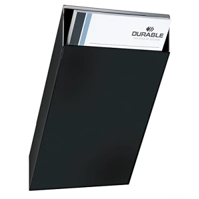 Abbildung von Durable Prospektspender Flexiboxx (A4 Extension, 240 x 340 135 mm) 1 Stück, schwarz, 1700760060