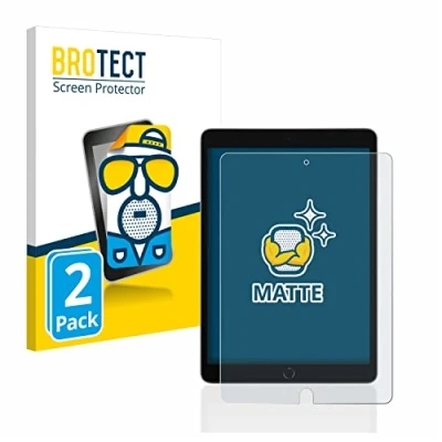 Abbildung von BROTECT Entspiegelungs Schutzfolie für Apple iPad 10.2&quot; WiFi 2021 / Cellular (2 Stück) Matte Displayschutz Folie, Anti Fingerprint