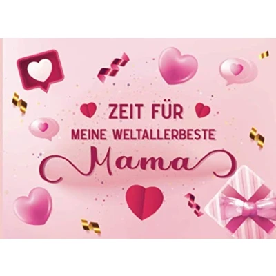 Abbildung von Zeit für meine weltallerbeste Mama: Gutscheinheft zum Muttertag oder Gutscheinbuch Geburtstag 12 Gutscheine selbst Ausfüllen