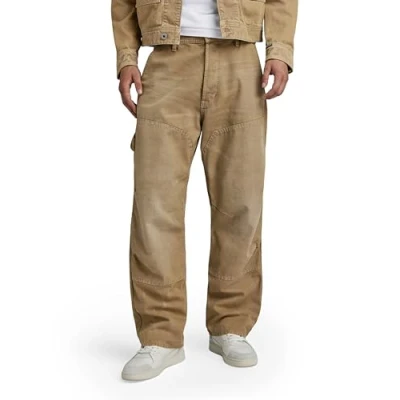 Abbildung von G STAR RAW Herren Carpenter 3D Loose Jeans, Beige (renaissance faded sand gd D23695 D491 G554), 27W / 32L