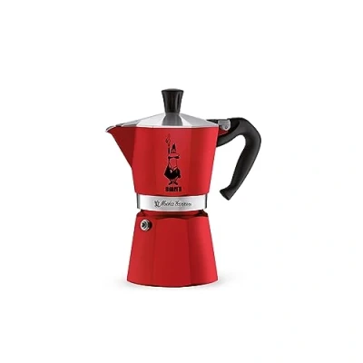 Abbildung von BIALETTI Espressokocher Moka Express, 0,27l Kaffeekanne, Aluminium, in hochwertiger Lackierung, 1 Tasse