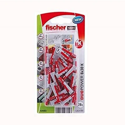 Abbildung von Fischer DuoPower 6 x 30 K NV Rawlplug mm 534993 1 Satz