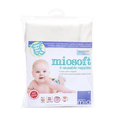 Abbildung von Bambino Mio, mioduo Windeleinlage, onesize, 4er Packung, NAPPY PACK, weiβ, einheitsgröße (5+kg) &quot;Die Verpackung kann variieren&quot;