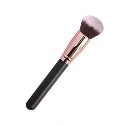 Abbildung von JeoPoom Make Up Pinsel, Schminkpinsel, Foundation Kosmetikpinsel Ideal, zum Polieren, Verblenden und für Gesicht(RundBürste)