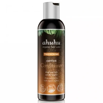 Abbildung von ahuhu THICKENING Coffein Conditioner (200ml) schwereloser Pflege Haarspülung mit Bio Koffein, Koffein &amp; Inca Inchi Öl für sichtbar mehr Kraft Fülle, vegan