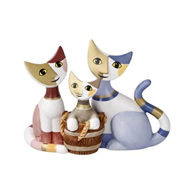 Abbildung von Goebel Sammelfigur &quot;Rosina Wachtmeister Katzenwelt&quot;, Rosina Katzen Sara e Sereno