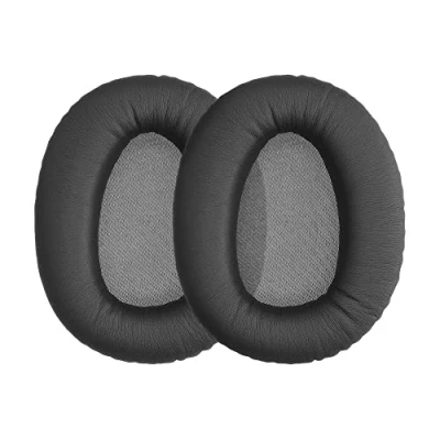 Abbildung von kwmobile 2X Ohrpolster kompatibel mit Sony WH CH710N Polster Kopfhörer aus Kunstleder für Over Ear Headphones