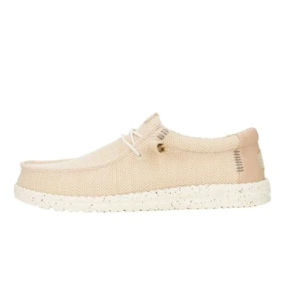 Abbildung von Heydude Wally Stretch Bootsschuh, Herren, Größe: 45, Irish cream egret Schuhe