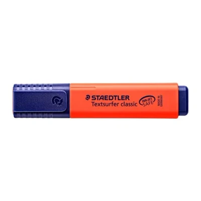 Abbildung von STAEDTLER 364 2 Textsurfer classic Textmarker, Keilspitze, circa 1 5 mm, 10 Stück im Kartonetui, rot