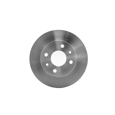 Abbildung von HELLA 8DD 355 101 131 Bremsscheibe 240 12 04/06 98 voll ohne Radbefestigungsbolzen, Radnabe FIAT: Panda I Schrägheck, Uno Schrägheck