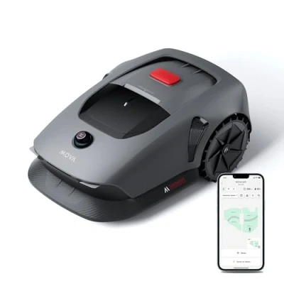 Abbildung von MOVA 600, Dreame Rasenmäher Roboter 3D LiDAR kabellose Einrichtung &amp; genaue Kartierung bis 600 m², Smarte Hindernisvermeidung, App Steuerung, U förmiges Schneiden, Leiser Betrieb, Sicherheitswarnungen