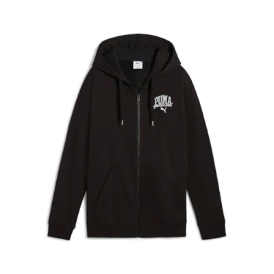 Abbildung von Puma Class Relaxed FULL ZIP Hoodie Sweatjacke, Damen, Größe: XL, Black