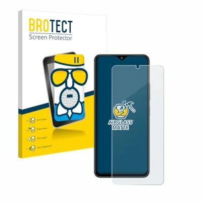 Abbildung von BROTECT Entspiegelungs Schutzglas für Xiaomi Redmi A3 Schutz Folie Panzerfolie Glas Matt [Extrem Kratzfest 9H, Anti Reflex, Fingerprint]