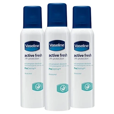 Abbildung von Vaseline Antiperspirant Deodorant Active Fresh With Proderma 150Ml 3er 3x150ML