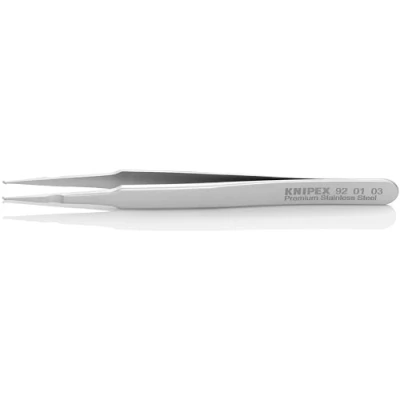 Abbildung von KNIPEX SMD Präzisionspinzette Glatt 120 mm 92 01 03