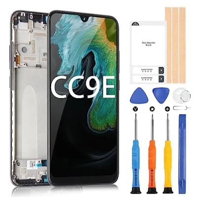 Abbildung von ARSSLY LCD Bildschirm für Xiaomi Mi CC9e/Mi A3 M1906F9SH M1906F9SI 6,01 Zoll (6,01 Zoll) Ersatz mit Rahmen, CC9E / Touchscreen Montage aus Glas Digitalisierer Reparatur Set (nicht CC9)