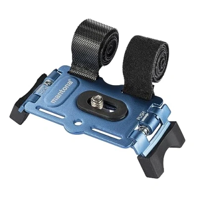 Abbildung von Mantona Fahrradbefestigung und Tischstativ (mit 1/4 Zoll Anschluss, geeignet für GoPro Hero 11 10 9 8 7 6 5 4 3+ 3 2 1, Session andere kompatible Action Cams, Kompaktkamera Smartphone)