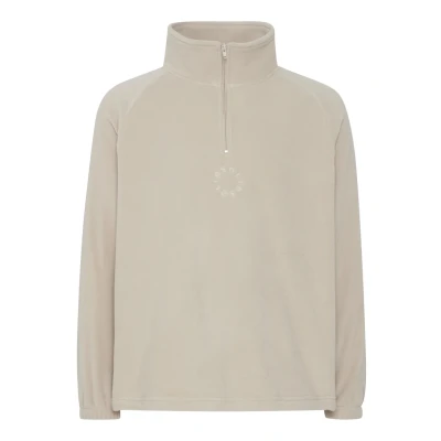 Abbildung von Solid Fleecepullover, Herren, Größe: XXL, Oatmeal