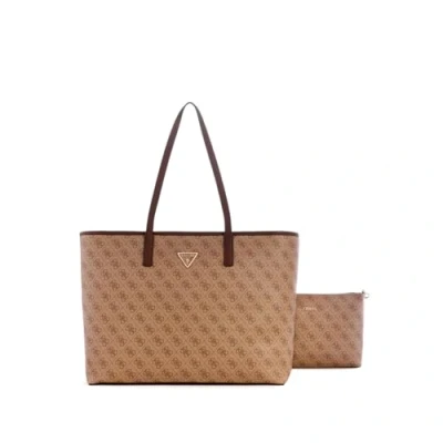 Abbildung von Guess Power PLAY Large TECH TOTE Shopping Bag, Damen, Größe: One Size, Latte