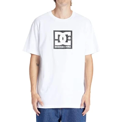 Abbildung von DC Shoes Square STAR FILL Adyzt Tshirt print, Herren, Größe: Small, Xwkk