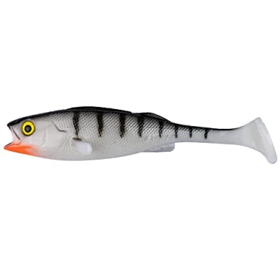 Abbildung von LMAB KØFI Perch Shad 7 cm (KÖFI) Farbe White Tiger