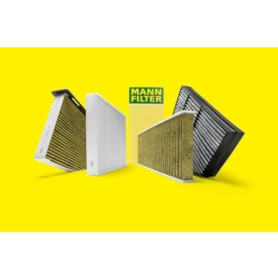 Abbildung von MANN FILTER CU 26 002 Innenraumfilter Partikelfilter 253mm 53mm 25mm