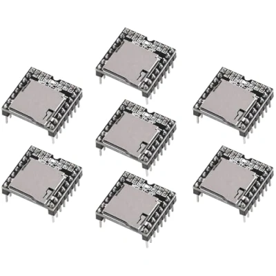 Abbildung von 7pcs Mini MP3 Player DFPlayer Master Module kompatibel mit Arduino Unterstützung TF Card und USB Flash Laufwerk