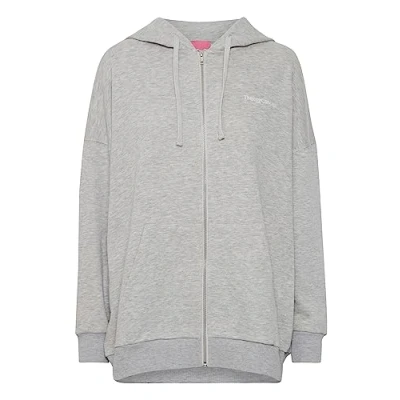 Abbildung von Thejoggconcept Safine Sweatjacke, Damen, Größe: XXL, Light grey melange