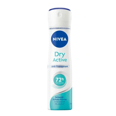 Abbildung von NIVEA Deospray Women Dry Active 72h Schutz/ 0% Alkohol 150ml