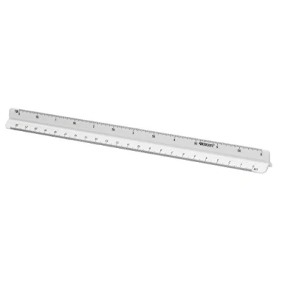 Abbildung von Westcott E 10163 00 Reduktionsmaßstab Architekt 1, Kunststoff, 30 cm, Weiß