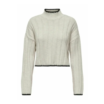 Abbildung von ONLY Strickpullover, Damen, Größe: XS, Pumice stone